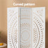 Artiss 3 Panel Room Divider Screen 132x170cm Circle White