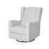 Recliner Armchair 360ï¿½ Swivel Grey Fabric