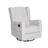 Recliner Armchair 360ï¿½ Swivel Grey Fabric