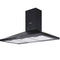 900mm Range Hood 90cm Rangehood Black