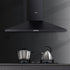 Devanti 900mm Range Hood 90cm Rangehood Black