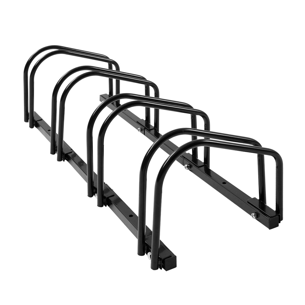 4-Bikes Stand Bicycle Bike Rack Floor Parking Instant Storage Cycling Portable