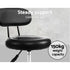 2x Salon Stool Swivel Chair Backrest