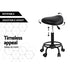 Salon Stool Saddle Swivel Chair