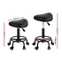 2x Salon Stool Saddle Swivel Chair