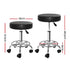 Salon Stool Round Swivel Chair Black