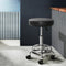 Artiss Adjustable Salon Stool Chair PU Leather 360° Rolling Hydraulic Black