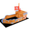 Kids Sandpit Wooden Boat Sand Pit Bench Seat Outdoor Beach Toys 165cm