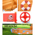 Kids Sandpit Wooden Boat Sand Pit Bench Seat Outdoor Beach Toys 165cm