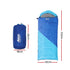 Sleeping Bag Kids Single 172cm Thermal Camping Hiking Blue