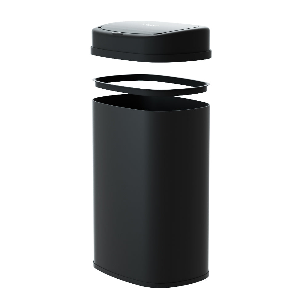 Devanti 50L Sensor Bin Motion Rubbish Automatic Black