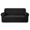 Sofa Cover Couch Covers 3 Seater High Stretch Black