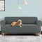 Artiss 4 Seater Stretch Sofa Cover Grey Elastic Slipcover Sofa Protector