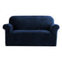 Sofa Cover Couch Covers 2 Seater Velvet Sapphire