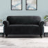 Sofa Cover Couch Covers 3 Seater Velvet Black