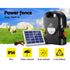 Giantz Fence Energiser 15KM Solar Powered 0.8J Electric