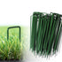 200PCS Synthetic Artificial Grass Turf Pins U Fastening Lawn Tent Pegs Weed Mat