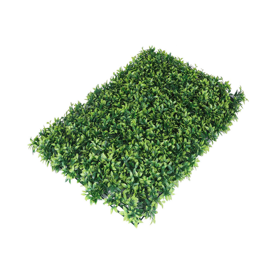 10pcs Artificial Boxwood Hedge Fence Fake Vertical Garden Type 2