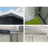 Garden Shed 2.58x2.07M Sheds Outdoor Storage Workshop Metal Shelter Sliding Door