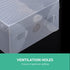 40X Shoe Box Storage Clear Case Foldable Stackable