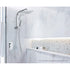 Shower Mixer Tap Wall Bath Taps Brass Hot Cold Basin Bathroom Chrome