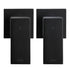 Shower Twins Tap Wall Bath Taps Brass Hot Cold Basin Bathroom Black