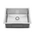 54cm x 44cm Stainless Steel Kitchen Sink Under/Top/Flush Mount Black