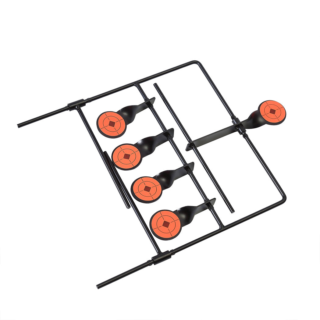 Shooting Targets Metal Splatter Archery Target Resetting Air Riffle Gun Game 5MM