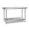 610 x 1524mm Commercial Stainless Steel Kitchen Bench