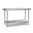 610 x 1524mm Commercial Stainless Steel Kitchen Bench