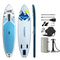 Inflatable Stand Up Paddle Board 10.6ft SUP with Kayak Seat