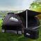 Double Swag Canvas Camping Tent Freestanding Waterproof Dark Grey