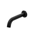 Bathroom Mixer Spout Wall Bath Tap Round Shower Bathtub Black