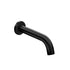 Bathroom Mixer Spout Wall Bath Tap Round Shower Bathtub Black