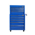 14 Drawer Tool Box Cabinet Chest Mechanic Garage Storage Trolley Blue