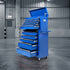 14 Drawer Tool Box Cabinet Chest Mechanic Garage Storage Trolley Blue