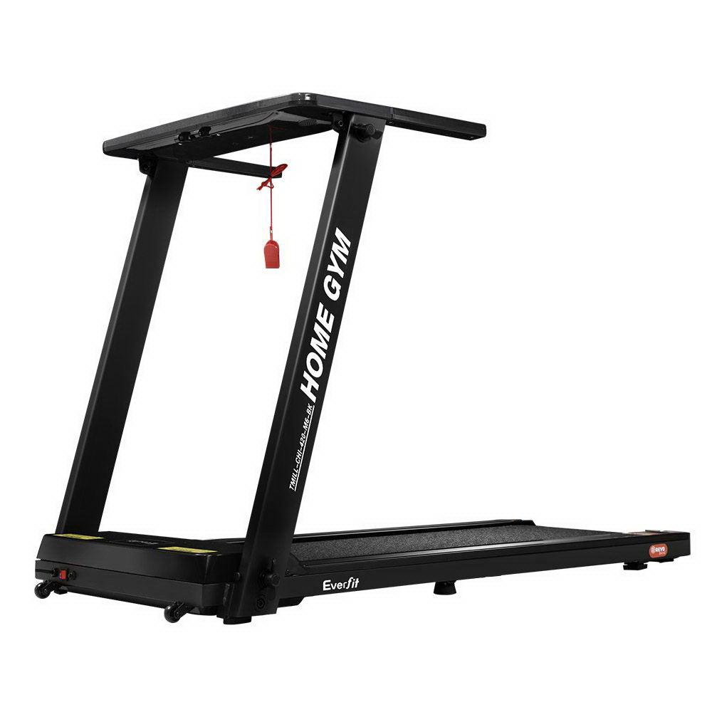 Treadmill Electric Home Gym Fitness Exercise Fully Foldable 420mm Black