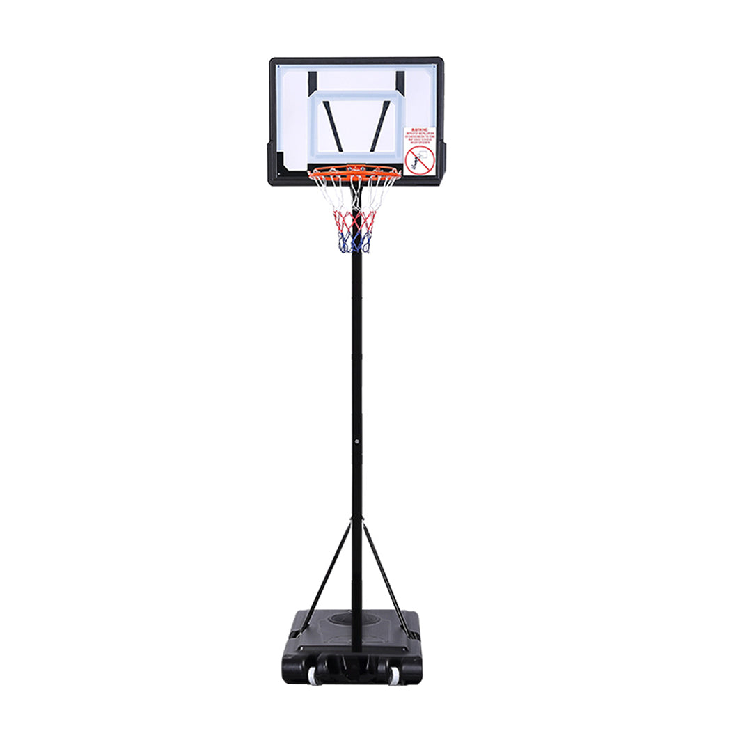 Basketball Hoop Stand Kid Rim Ring System Large Backboard Net Height Adjustable