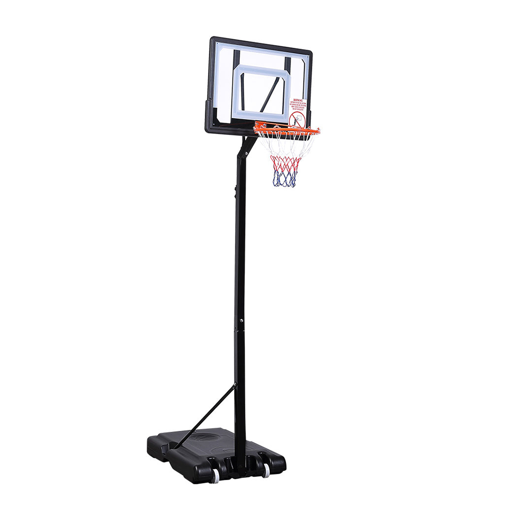 Basketball Hoop Stand Kid Rim Ring System Large Backboard Net Height Adjustable