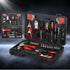 70pcs Tool Kit Set Box Household Toolbox Repair Hard Case Black