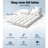 Mattress Topper Pillowtop Bamboo Queen