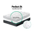 Mattress Topper Pillowtop Protector Pad Single