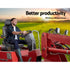 Tractor Seat Forklift Excavator Truck Universal Backrest Chair PU Leather