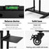 Mobile TV Stand for 23"-65" TVs Mount Bracket Portable Solid Trolley Cart