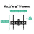 TV Wall Mount Bracket for 23"-55" LED LCD TVs Full Motion Strong Arms