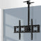 Artiss TV Ceiling Mount 32–75 Inch Adjustable Swivel Tilt Bracket Black