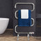 Heated Towel Rail – Freestanding 5‑Rung, 220W Stainless Steel, 40–50°C