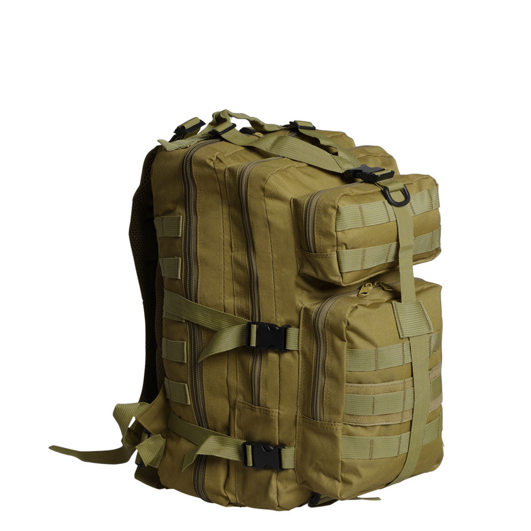 35L Military Tactical Backpack Camping Rucksack Outdoor Trekking Army