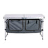 Folding Camping Table Aluminium Portable Picnic Outdoor Storage Organizer