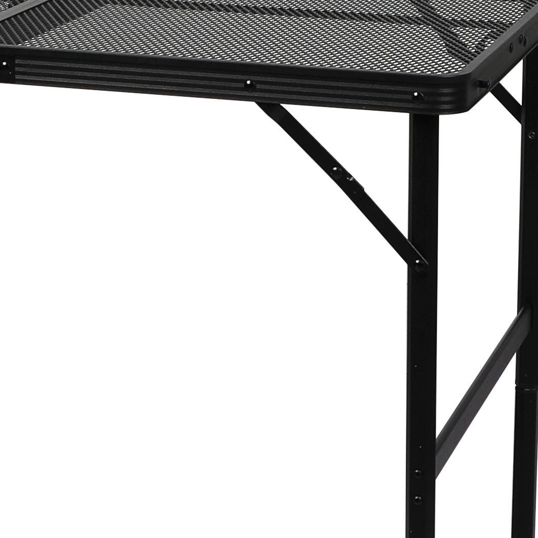 Grill Table BBQ Camping Tables Outdoor Foldable Aluminium Portable Picnic L